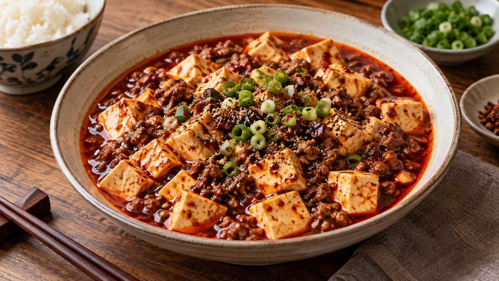 Echter Sichuan Mapo Tofu (Mapo Doufu)