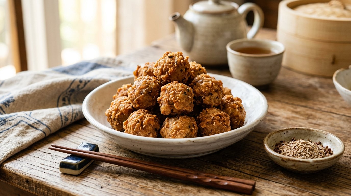 Klassisch rot geschmorter Schweinebauch (Hongshao Rou)